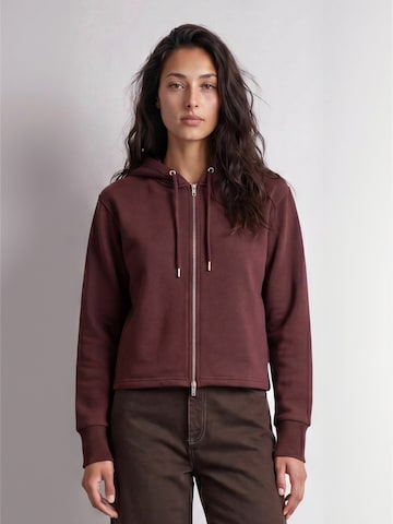 Levete Room Pullover ' LR-NUKA ' i brun: forside