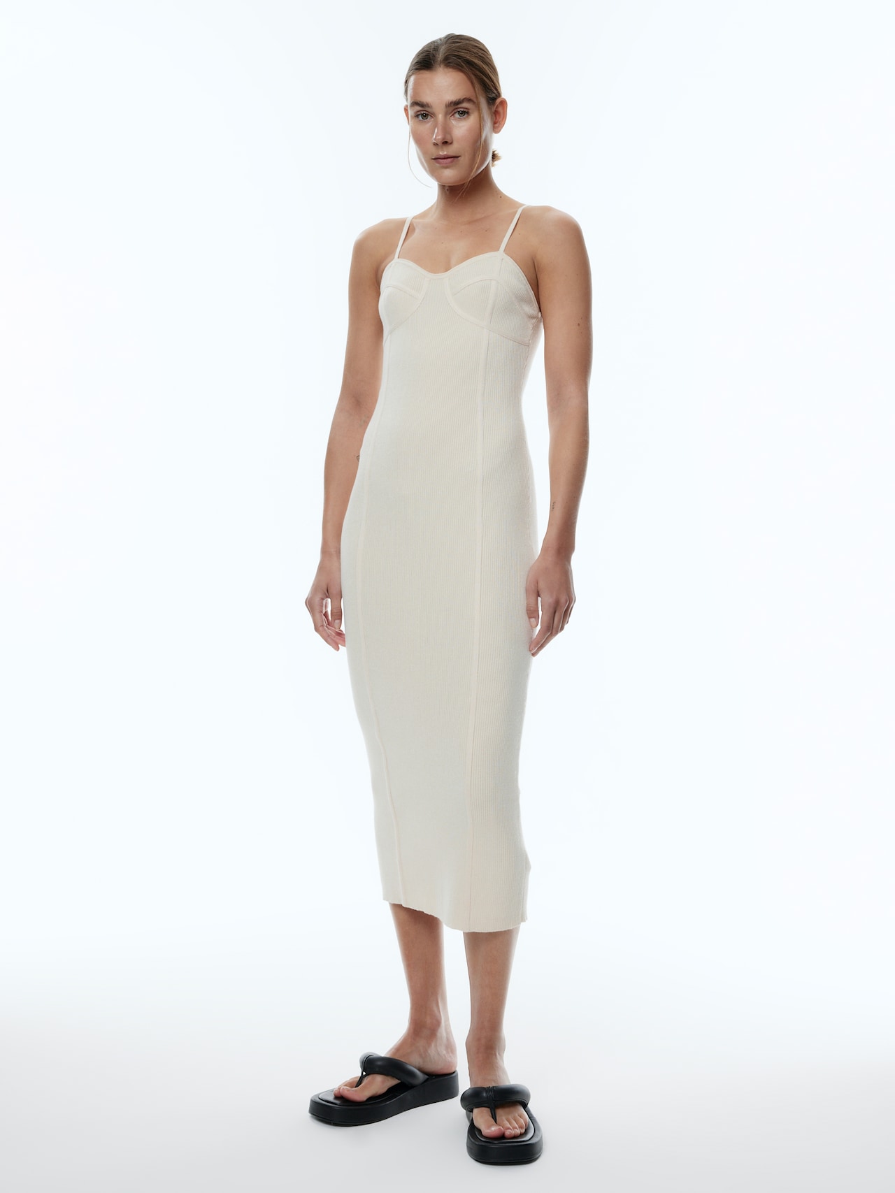 EDITED Producten Jurk 'Suki ' Beige