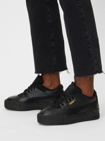 Baskets basses 'Cali' PUMA en noir : devant