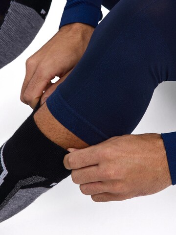 FALKE Skinny Sporthose '3/4'‌‌‌‌ in Blau