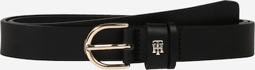 Ceinture 'Timeless' TOMMY HILFIGER en noir : devant