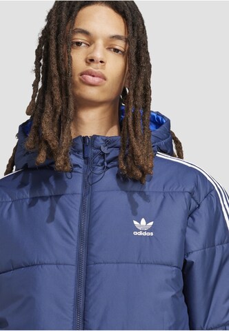 ADIDAS ORIGINALS Prechodná bunda 'Adicolor' - Modrá
