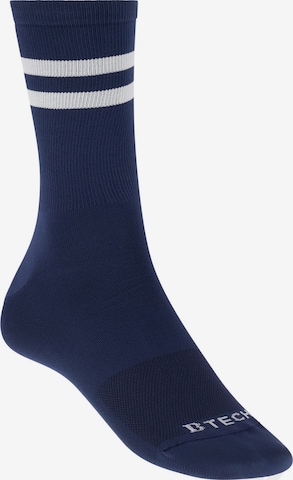 Boggi Milano Sokken 'B Tech ' in Blauw: voorkant