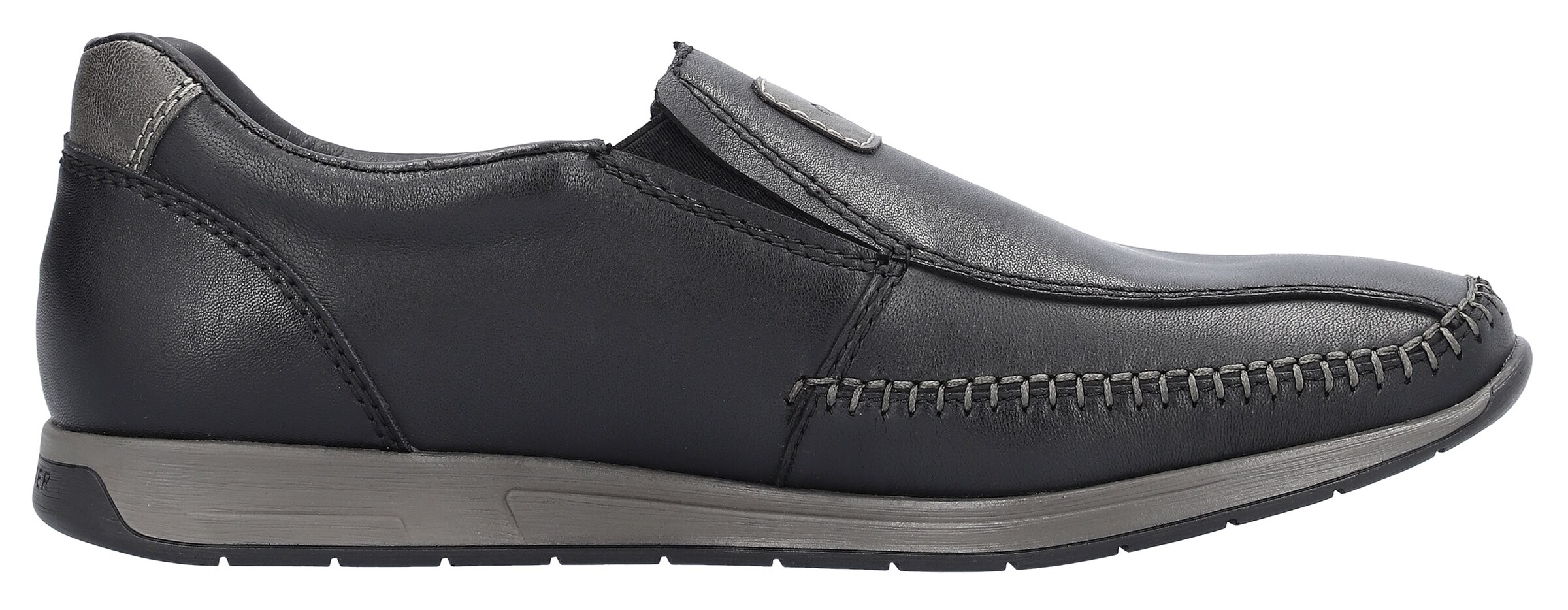 Rieker Mokassin in Schwarz