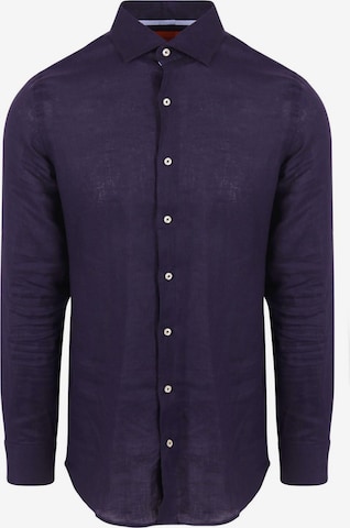 Coupe slim Chemise Suitable en bleu : devant