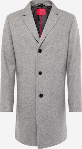 HUGO Red Between-Seasons Coat 'Malte' in Grey: front