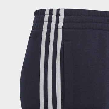 ADIDAS SPORTSWEAR - Tapered Calças de desporto 'Essentials' em preto