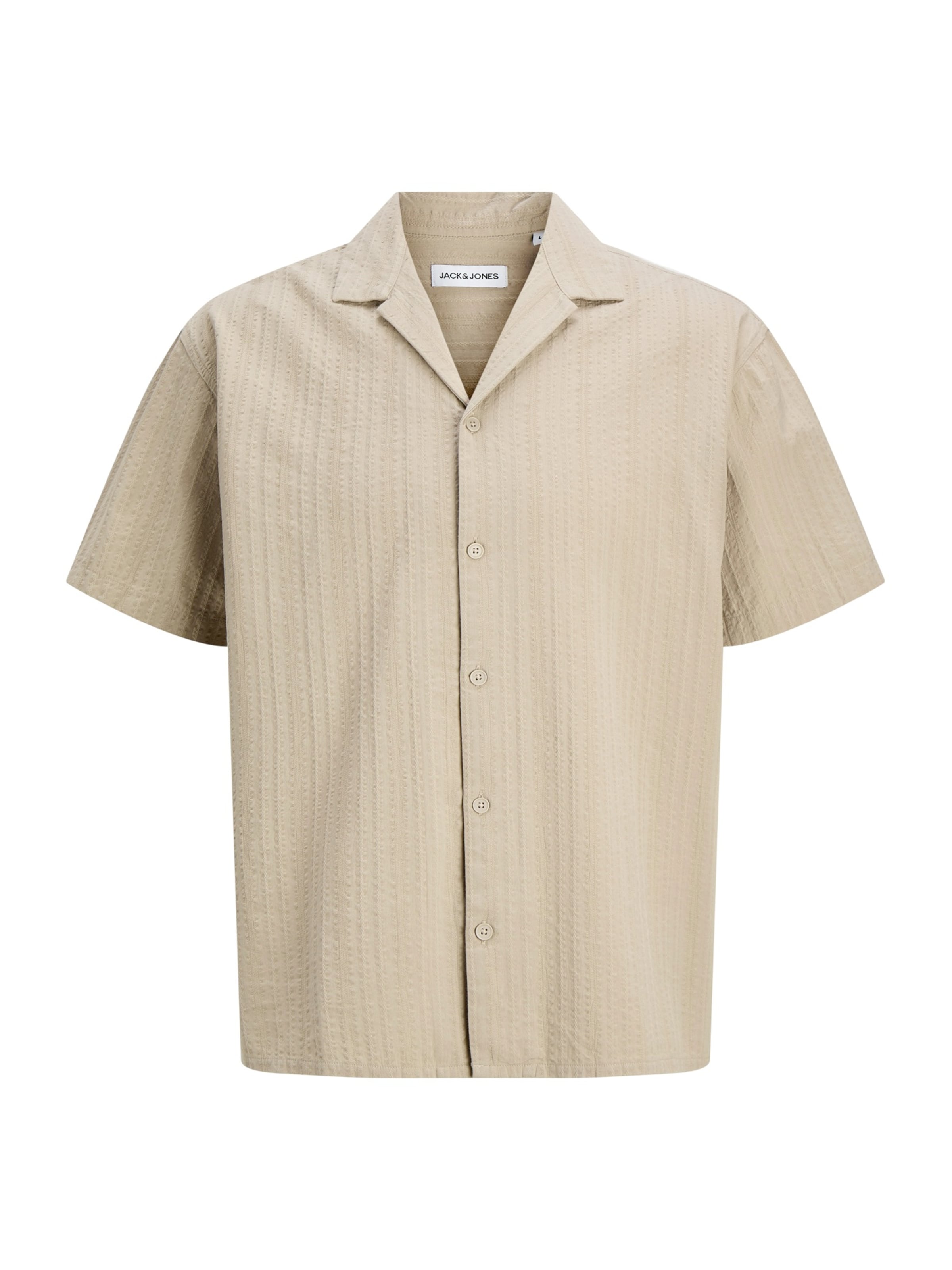 Chemise 'JJETyson' JACK & JONES en gris : devant