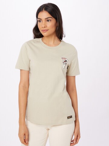 Superdry Shirt 'Military Narrative' in Beige: predná strana