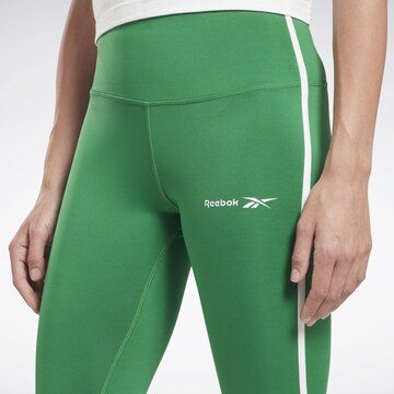 Reebok Skinny Sporthose 'Identity Energy' in Grün