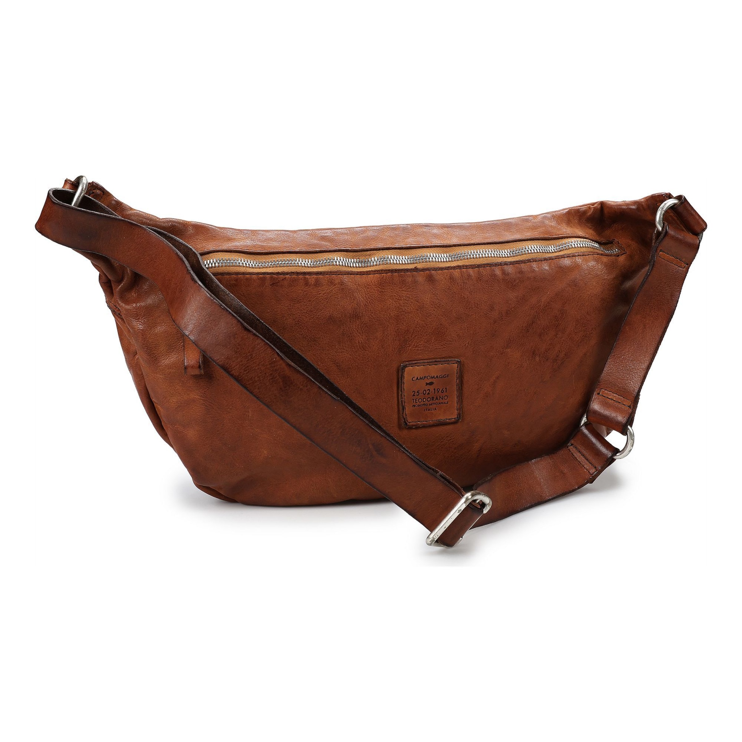 Sacs banane 'Ciliegio' Campomaggi en marron