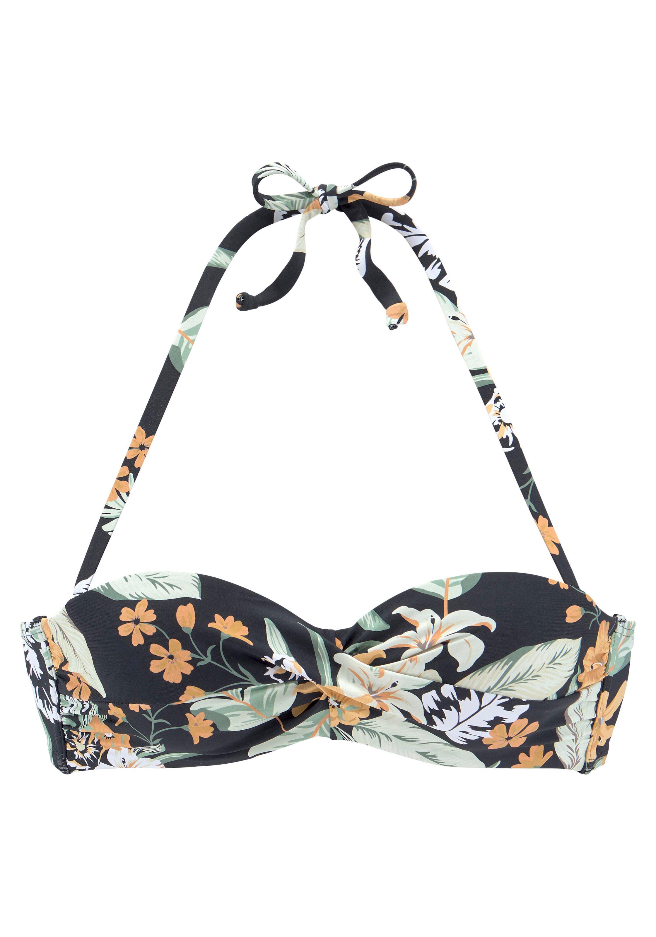 SUNSEEKER Τοπ μπικίνι σε μαύρο: μπροστά