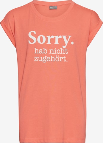 ARIZONA T-Shirt in Orange: Vorderseite