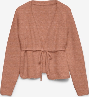 Cardigan 'VMSORRENTO' VERO MODA en marron : devant