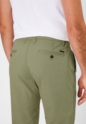 REDPOINT Regular Chino Pants in Green