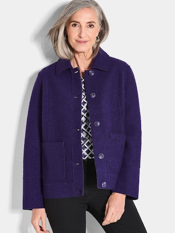 Goldner Between-season jacket in Purple: front