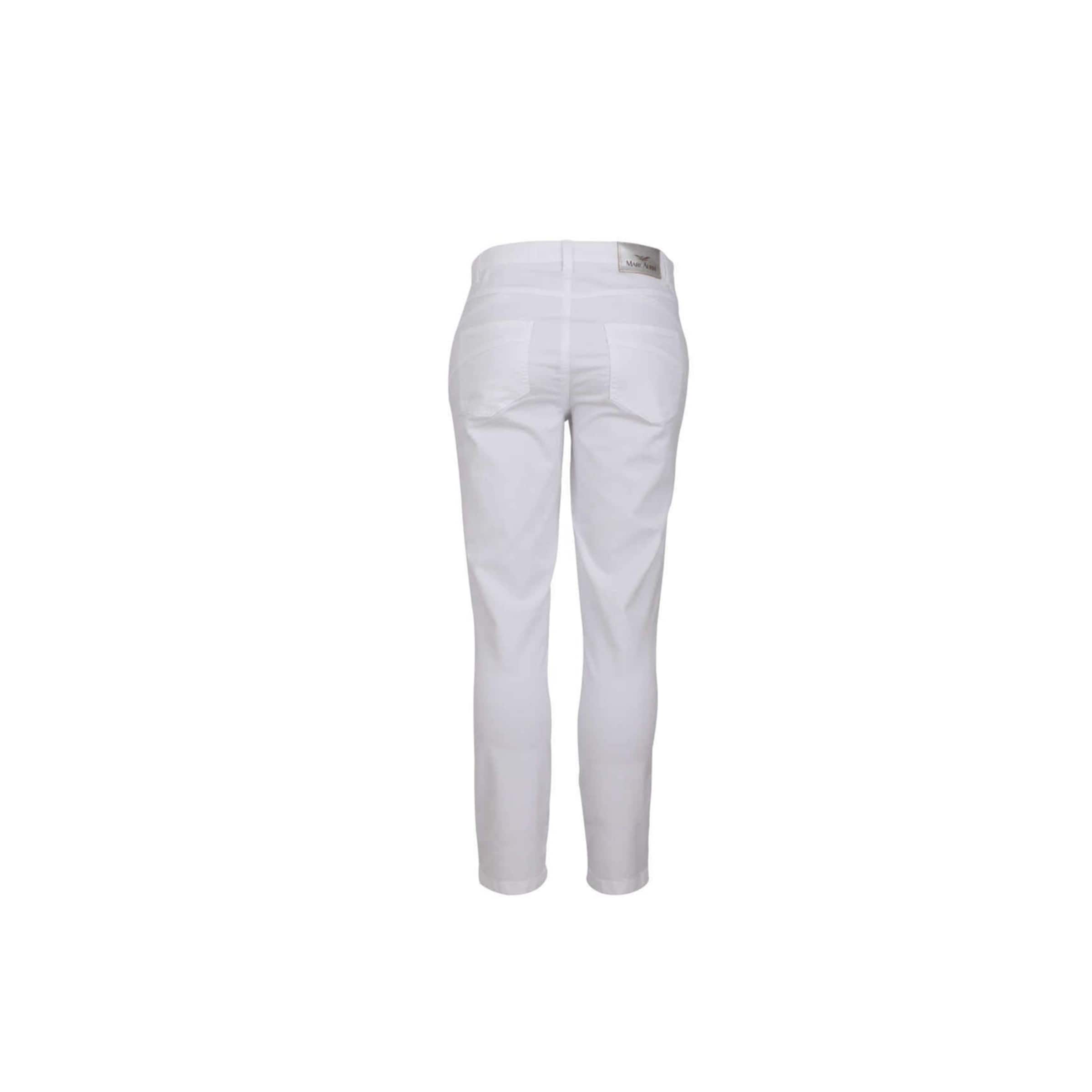 MARC AUREL Regular Pants in White