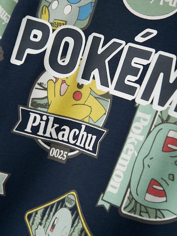 NAME IT Sweatshirt 'NMMJazy Pokemon' in Blue
