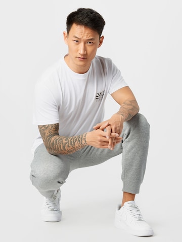 GANT Tapered Broek in Grijs