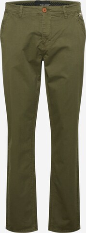 Regular Pantalon chino BLEND en vert : devant