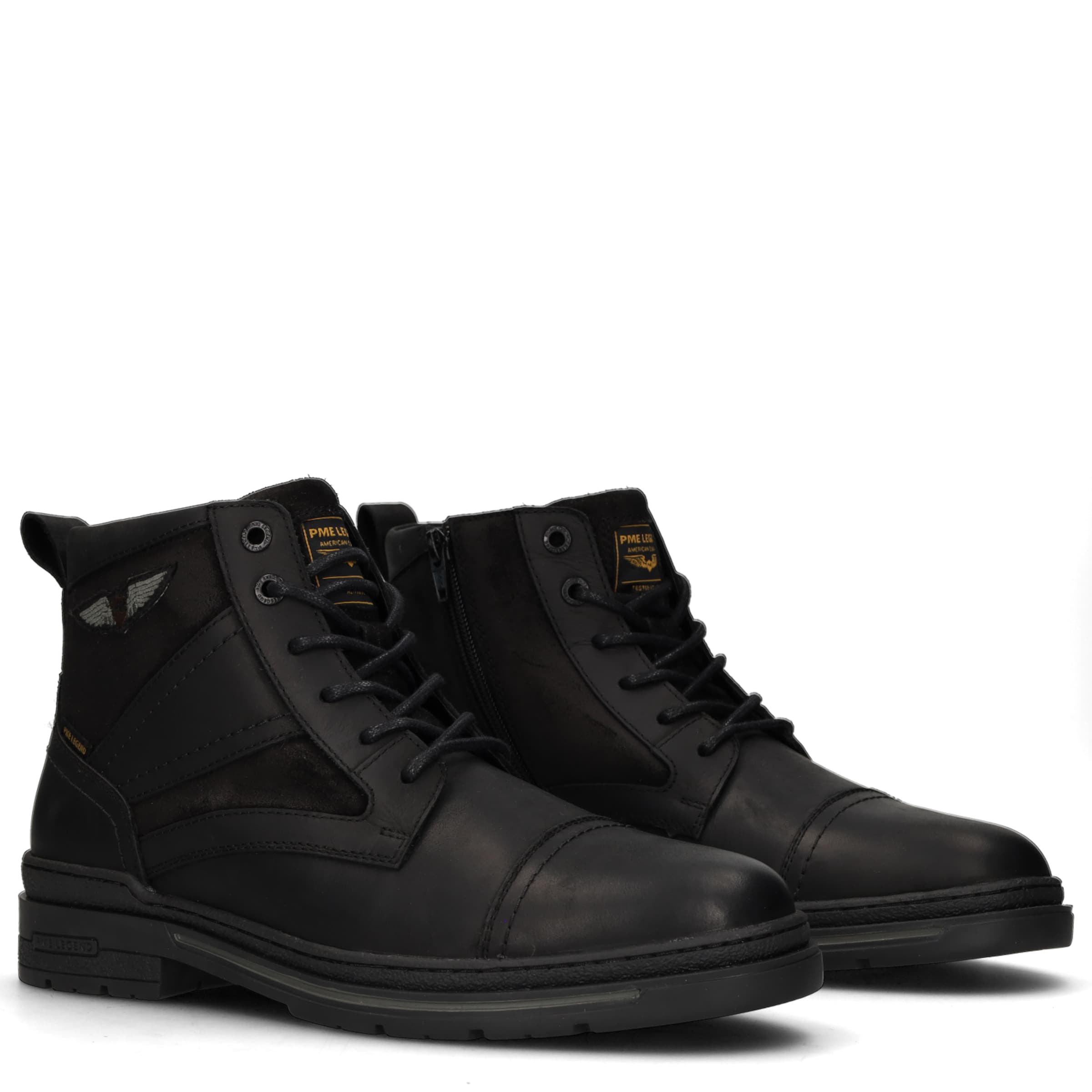 PME Legend Lace-Up Boots in Black