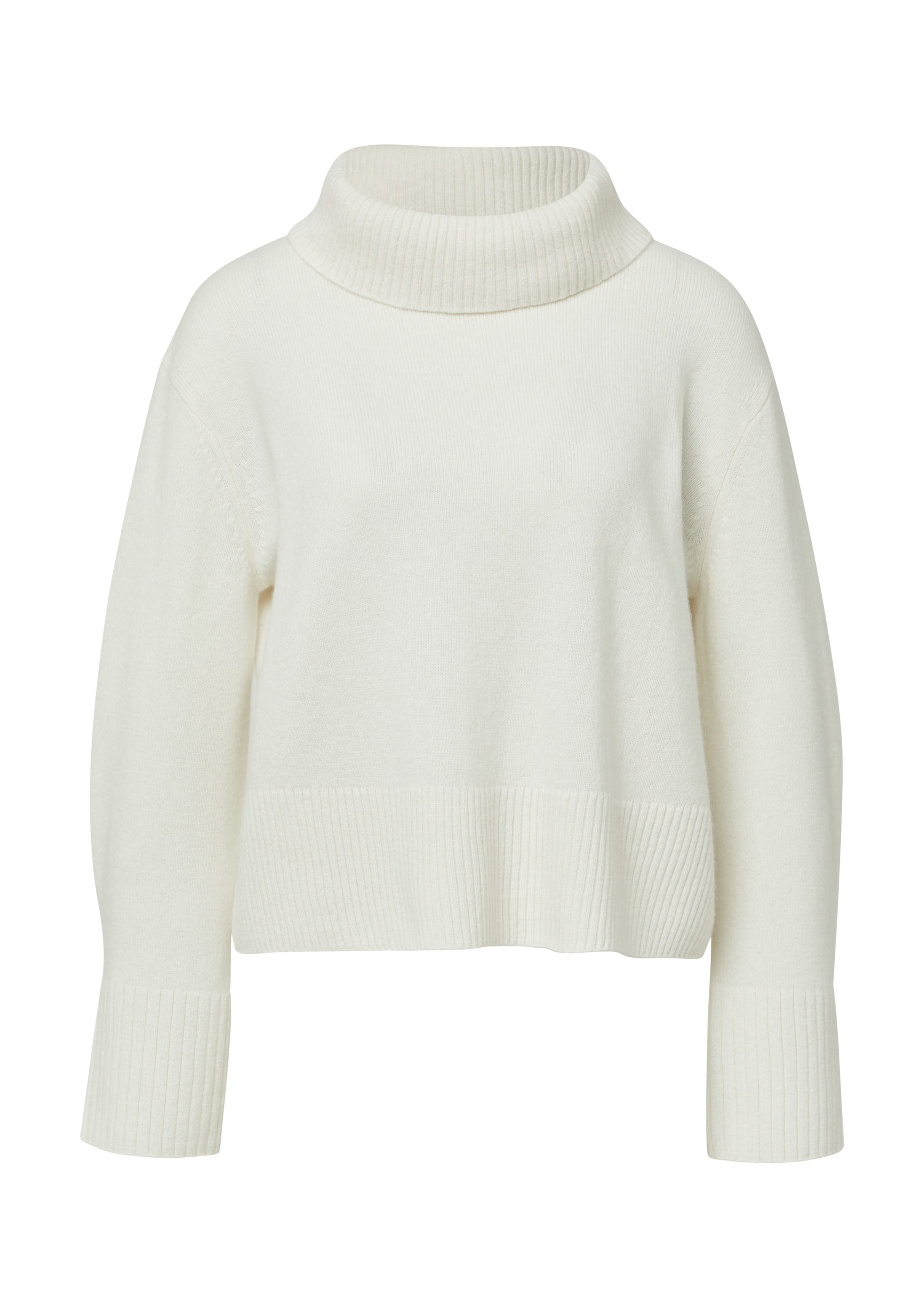 COMMA Pullover in Weiß: Vorderseite