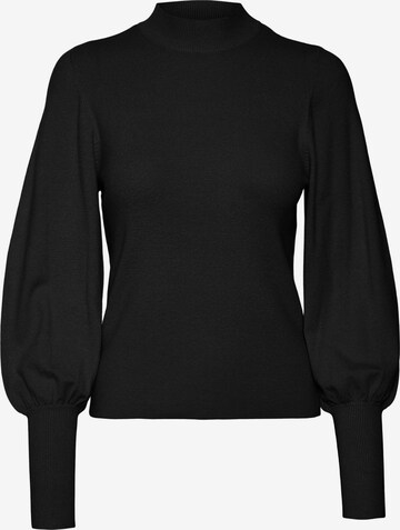 VERO MODA Sweater 'HOLLY KARIS' in Black: front