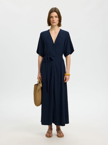 SELECTED Dress in Blue: front
