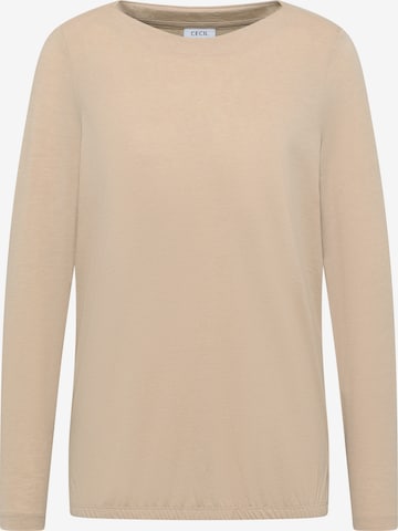 CECIL Shirt in Beige: Vorderseite