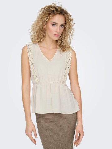 JDY Blouse 'DIVYA' in Beige: front