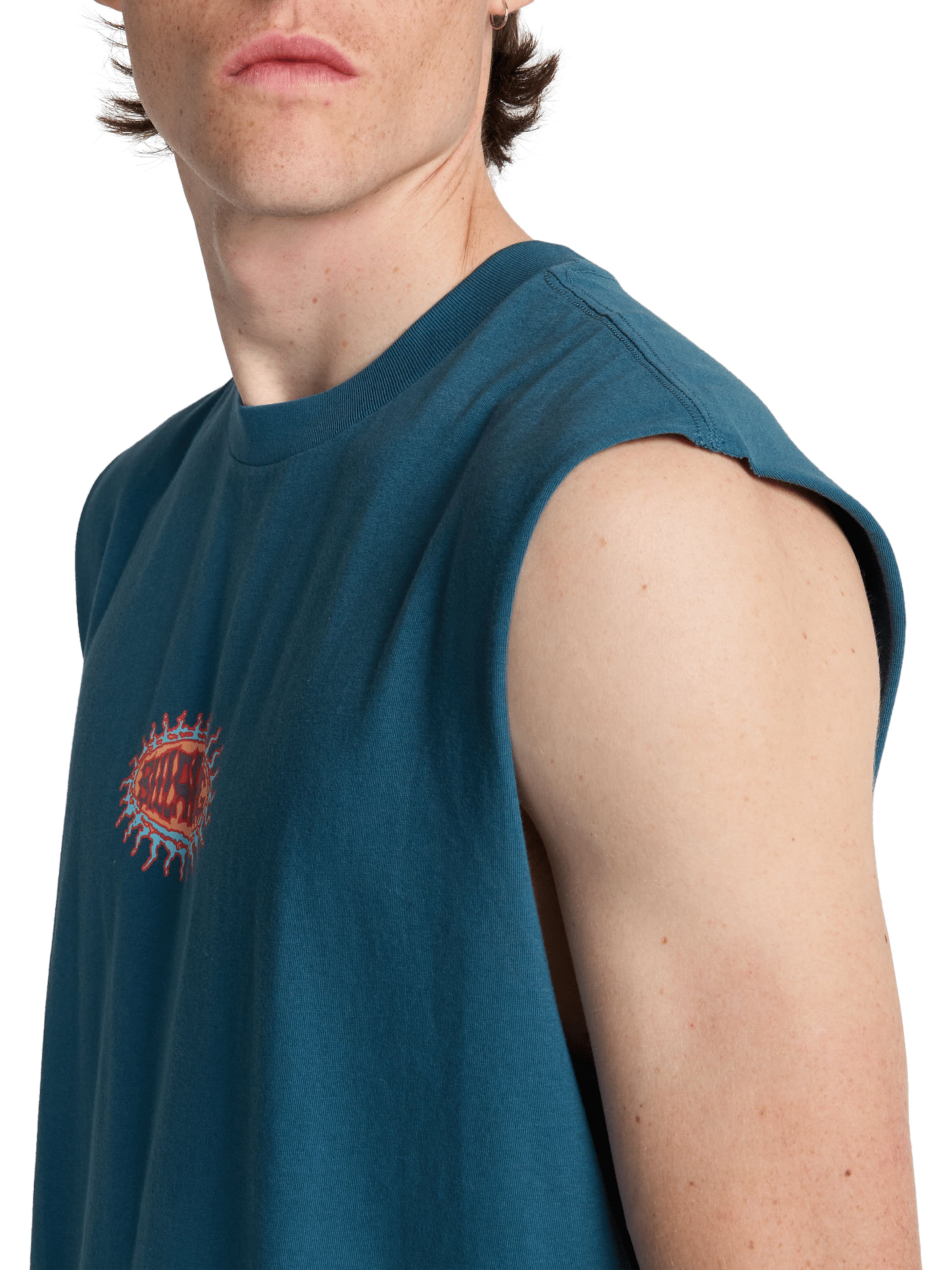 Tricou 'BURN OUT' de la BILLABONG pe albastru