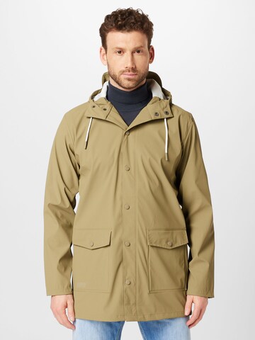 Veste outdoor 'Erik' Weather Report en vert : devant