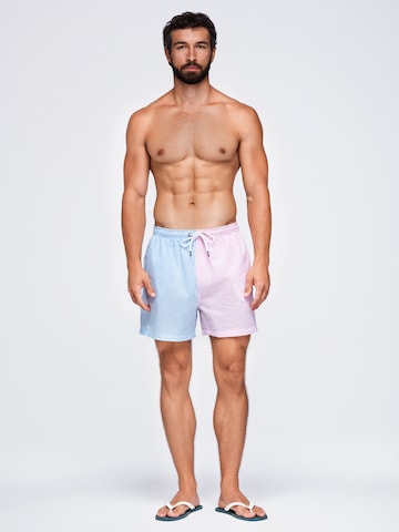 Shorts de bain Ombre en mélange de couleurs : devant