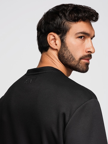 Ombre Sweatshirt 'Eximio' in Zwart