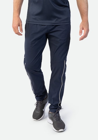 Stooker Men Workout Pants 'Luke' in Blue: front