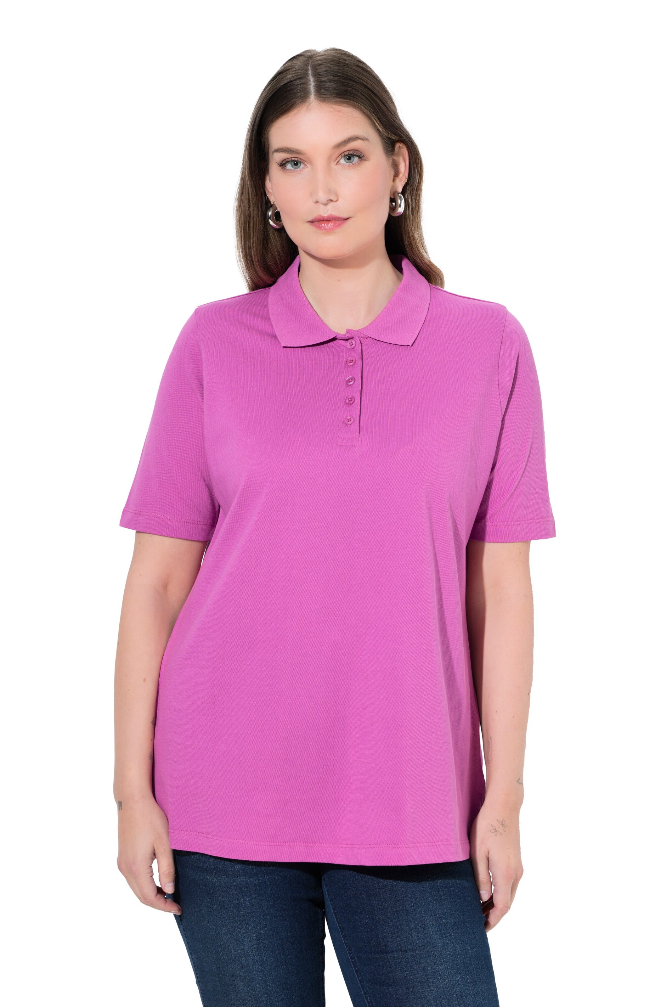 Ulla Popken Shirt in Lila: Vorderseite