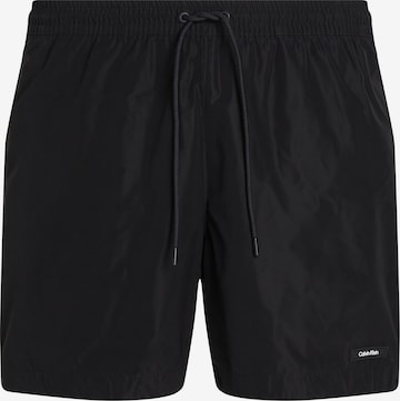 Calvin Klein Swimwear Board Shorts in Black: front