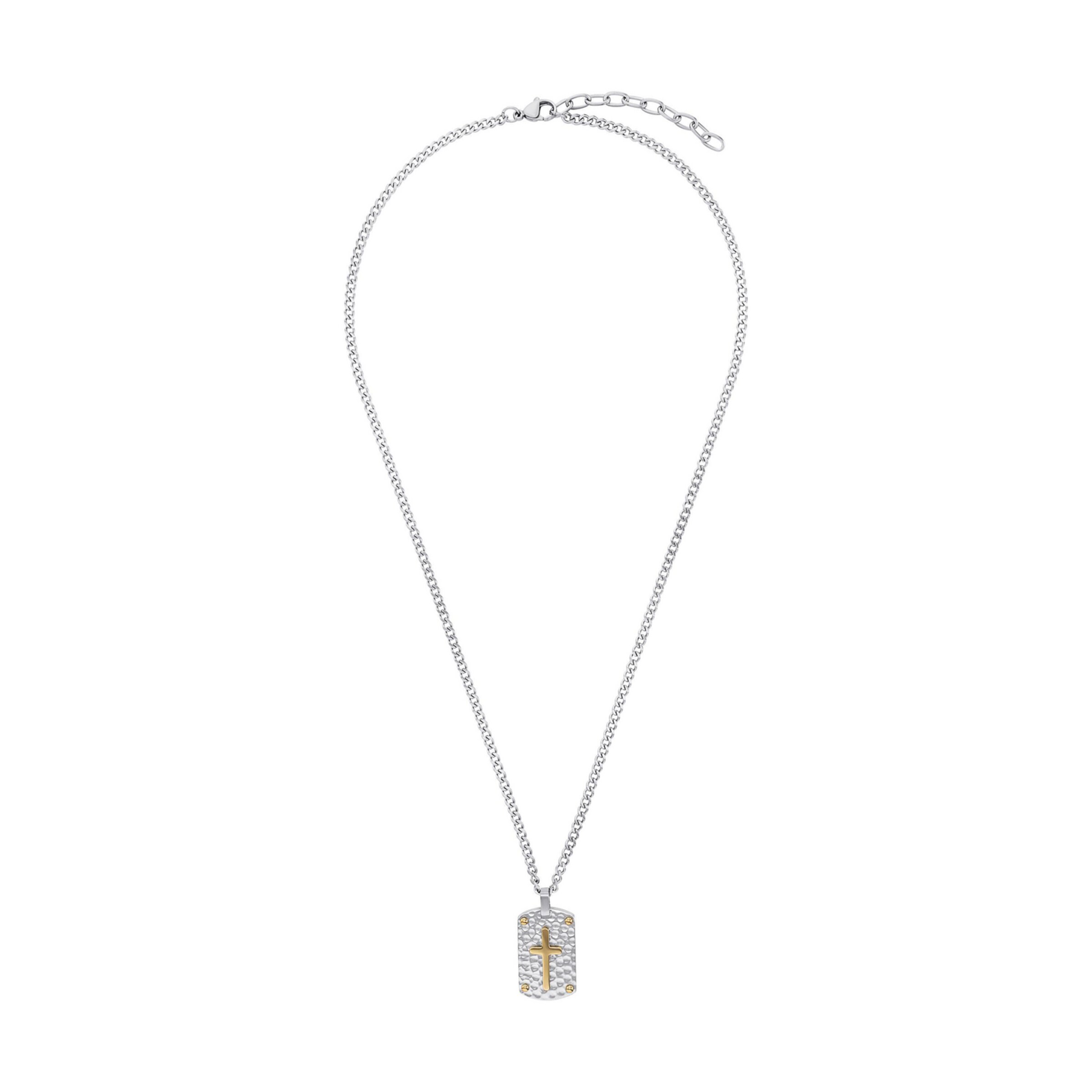 AMOR Necklace in Silver: front