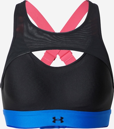 UNDER ARMOUR Sports bra 'Infinity' in Blue / Pink / Black, Item view