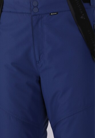 Whistler Regular Sporthose  'Drizzle' in Blau