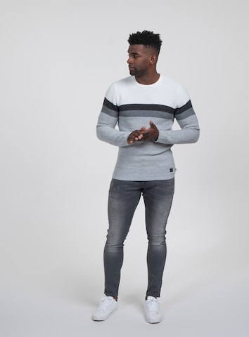 Key Largo Regular fit Sweater 'Hansi' in Grey