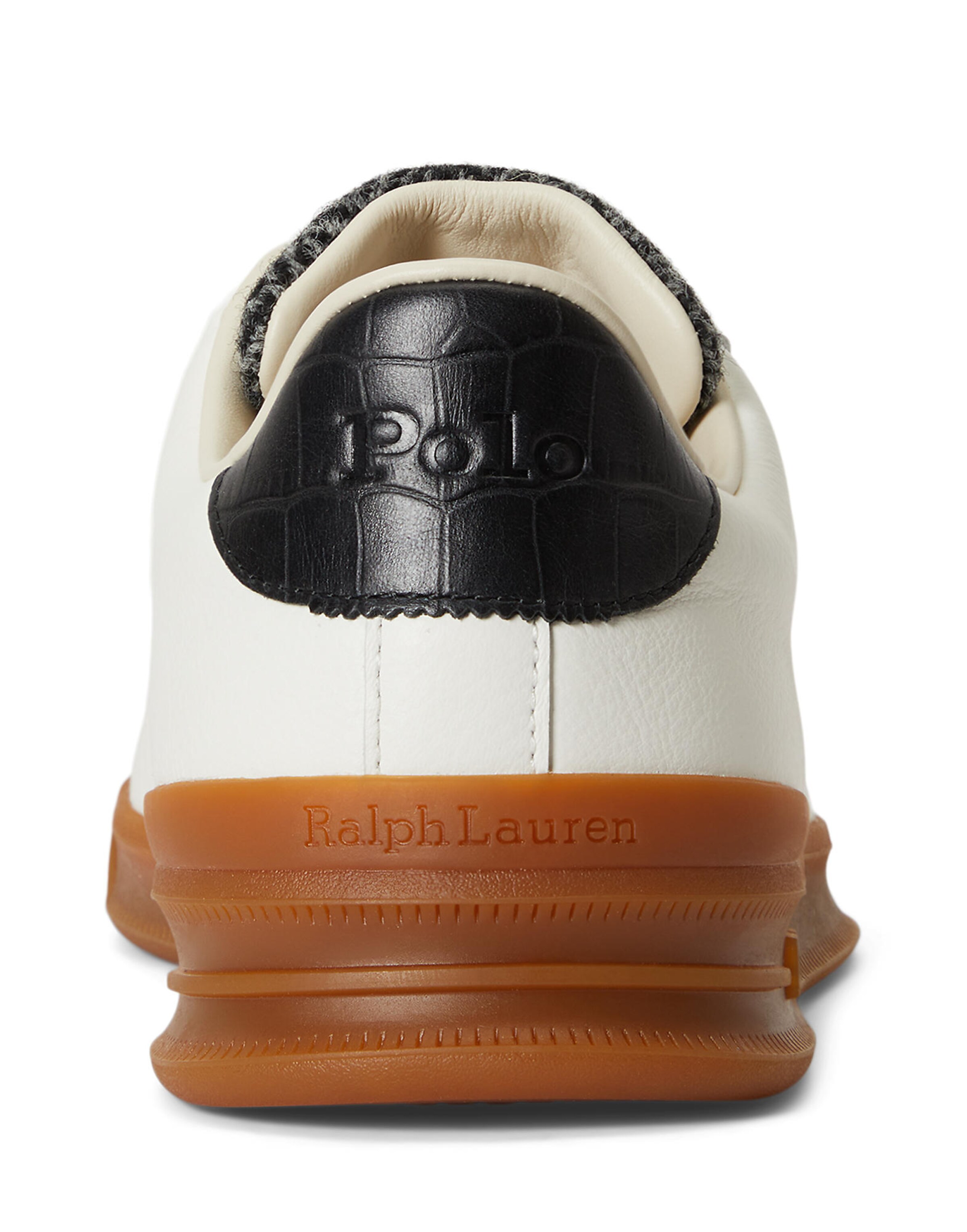 Sneaker low de la Polo Ralph Lauren pe alb