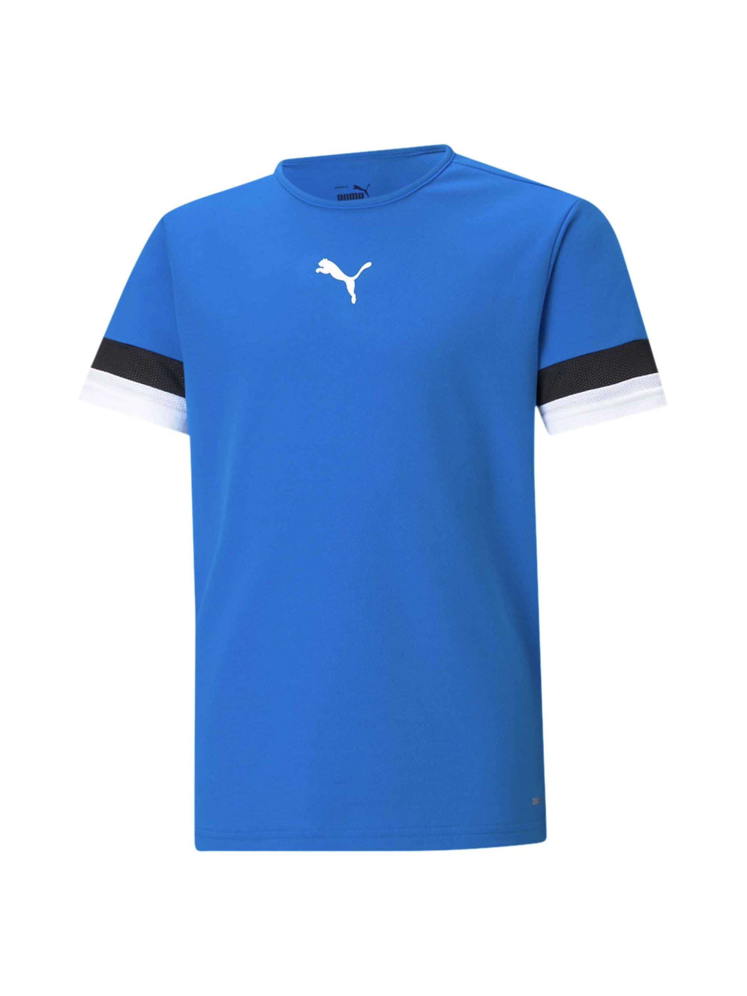 T-Shirt fonctionnel 'TeamRISE' PUMA en bleu : devant