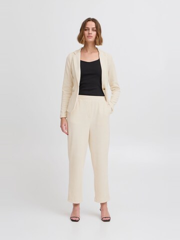 regular Pantaloni ' IHKATE CORDUROY' di ICHI in bianco