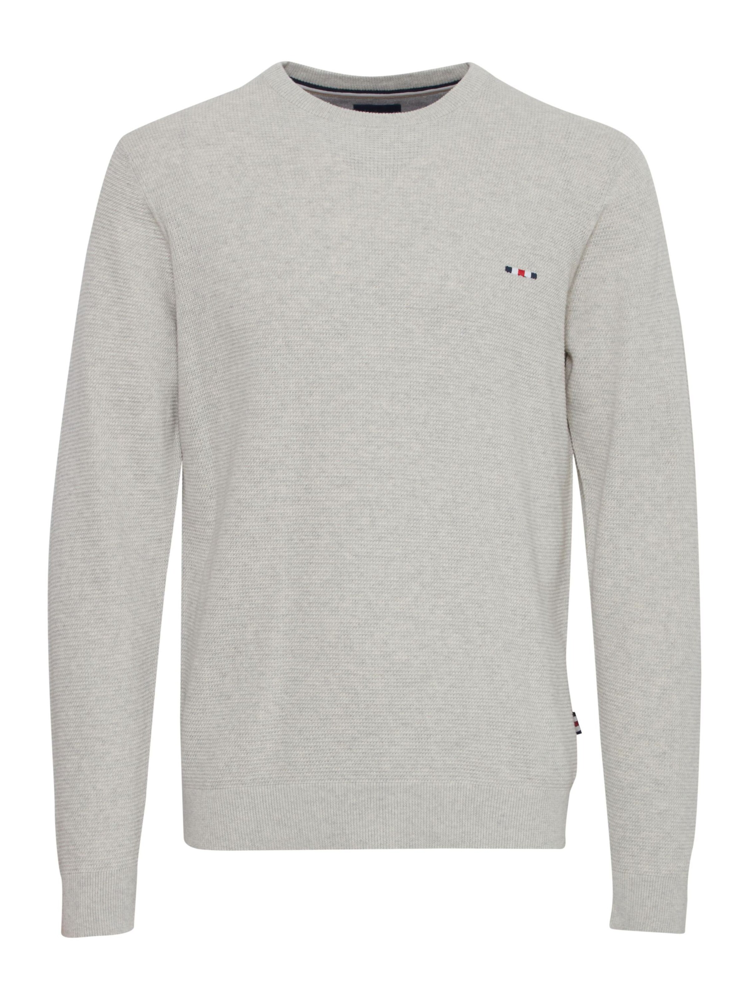FQ1924 Pullover 'KYLE' in Grau: Vorderseite