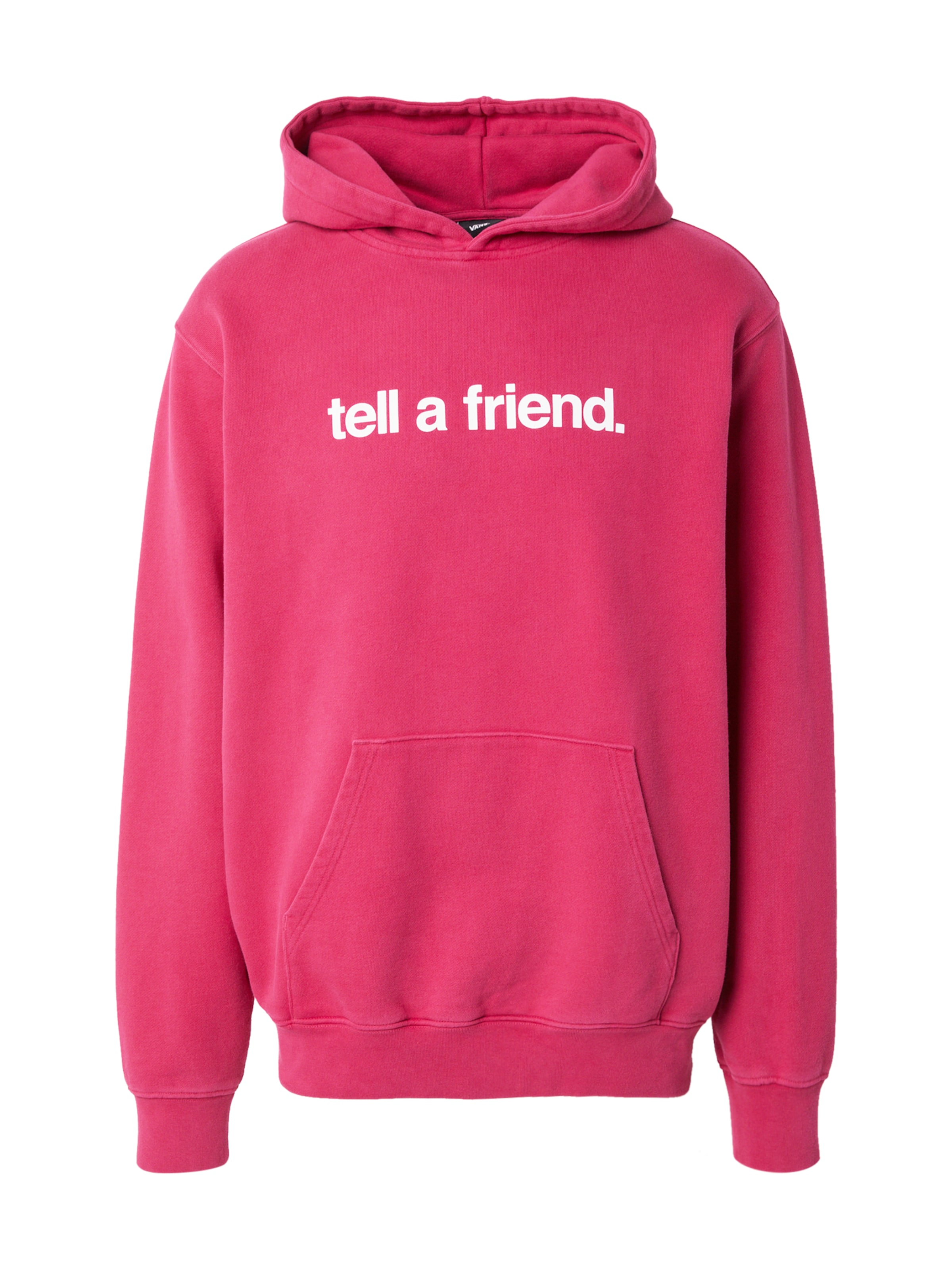 Sweat-shirt 'TAF' VANS en rouge : devant