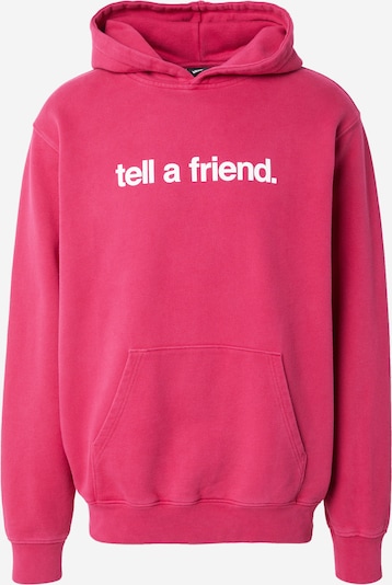 VANS Collegepaita 'TAF' värissä punaisenvioletti / valkoinen, Tuotenäkymä