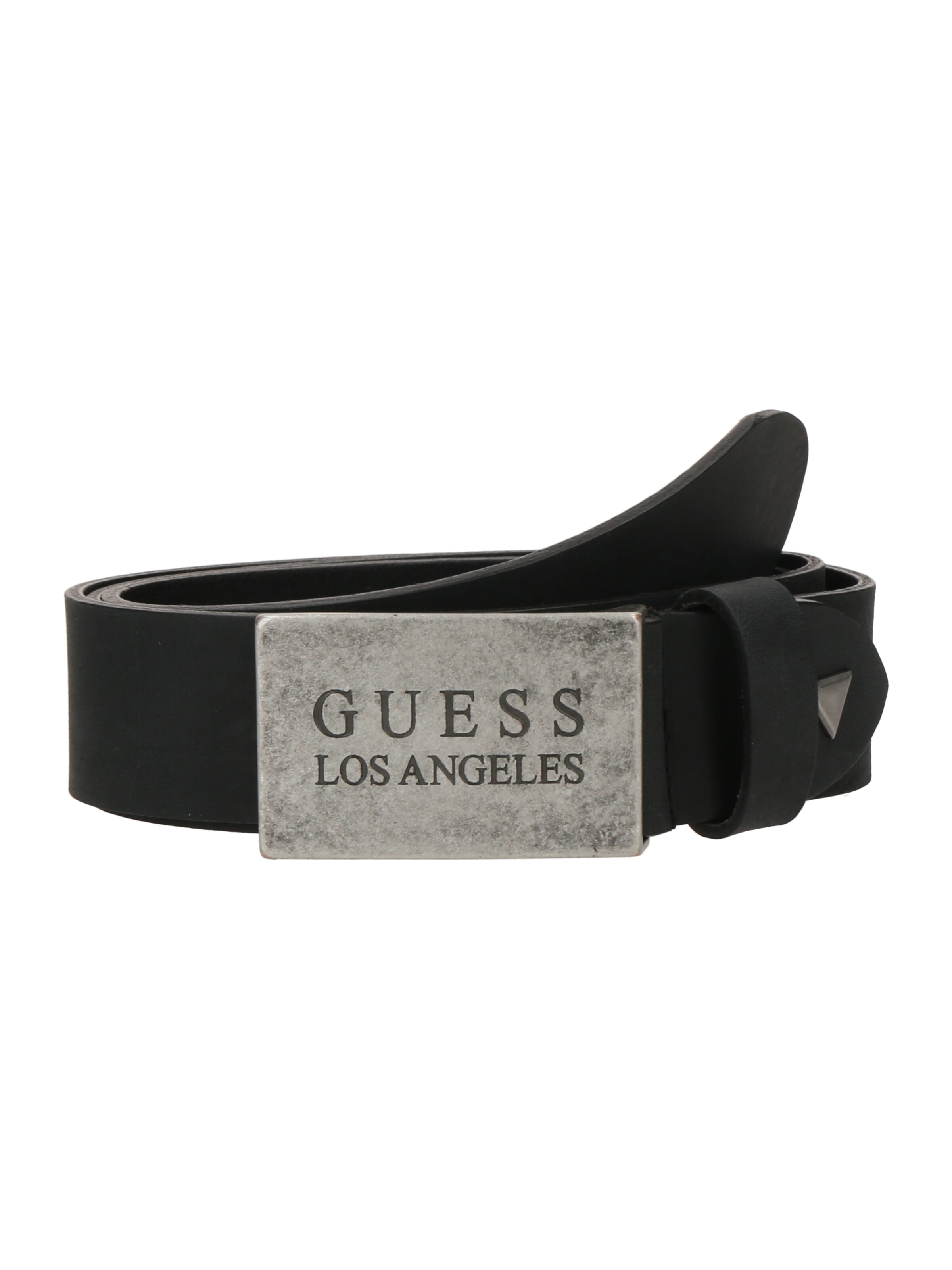 Ceinture GUESS en noir : devant