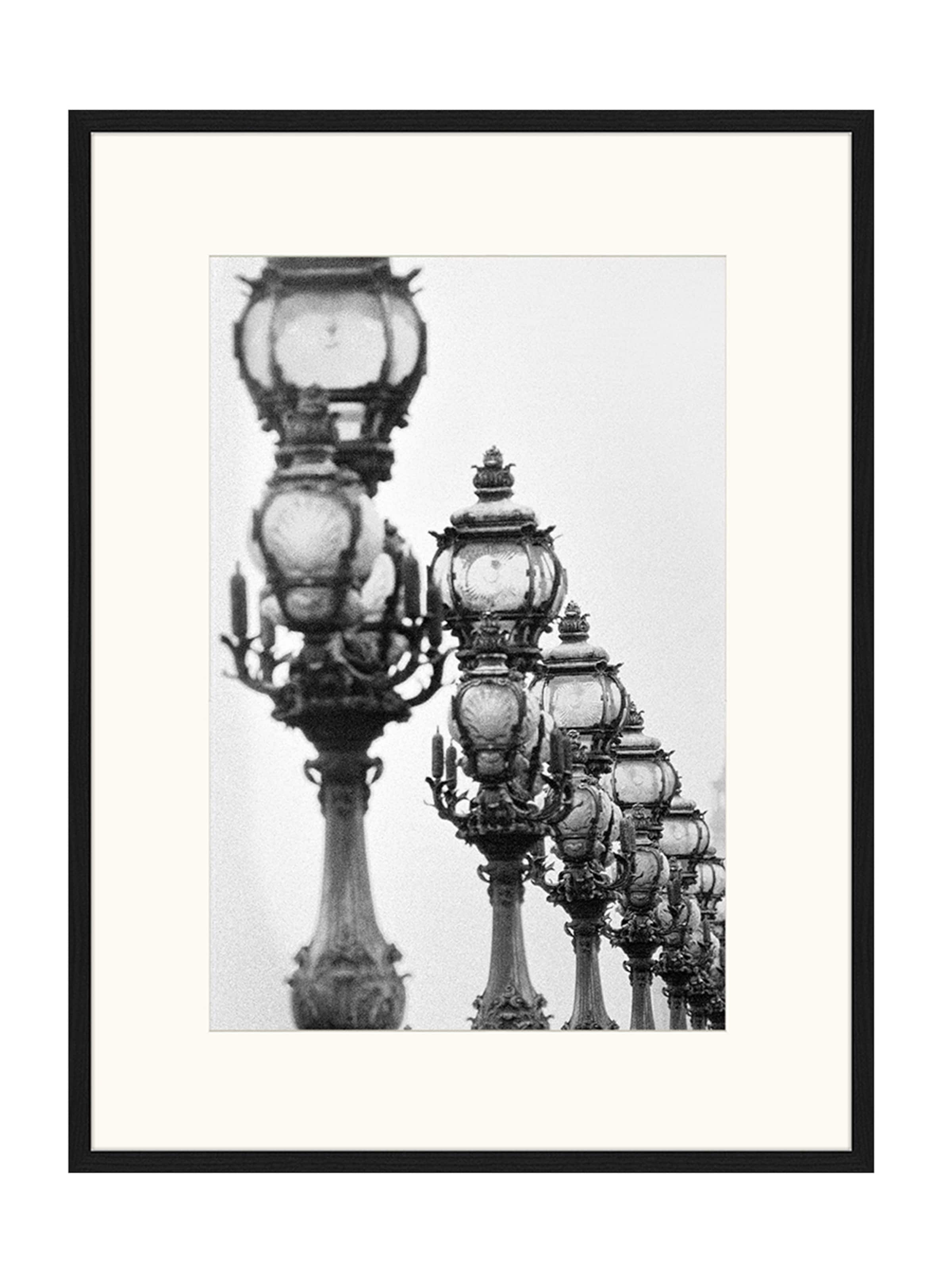 Liv Corday Image 'Bridge in Paris' in Grey: front