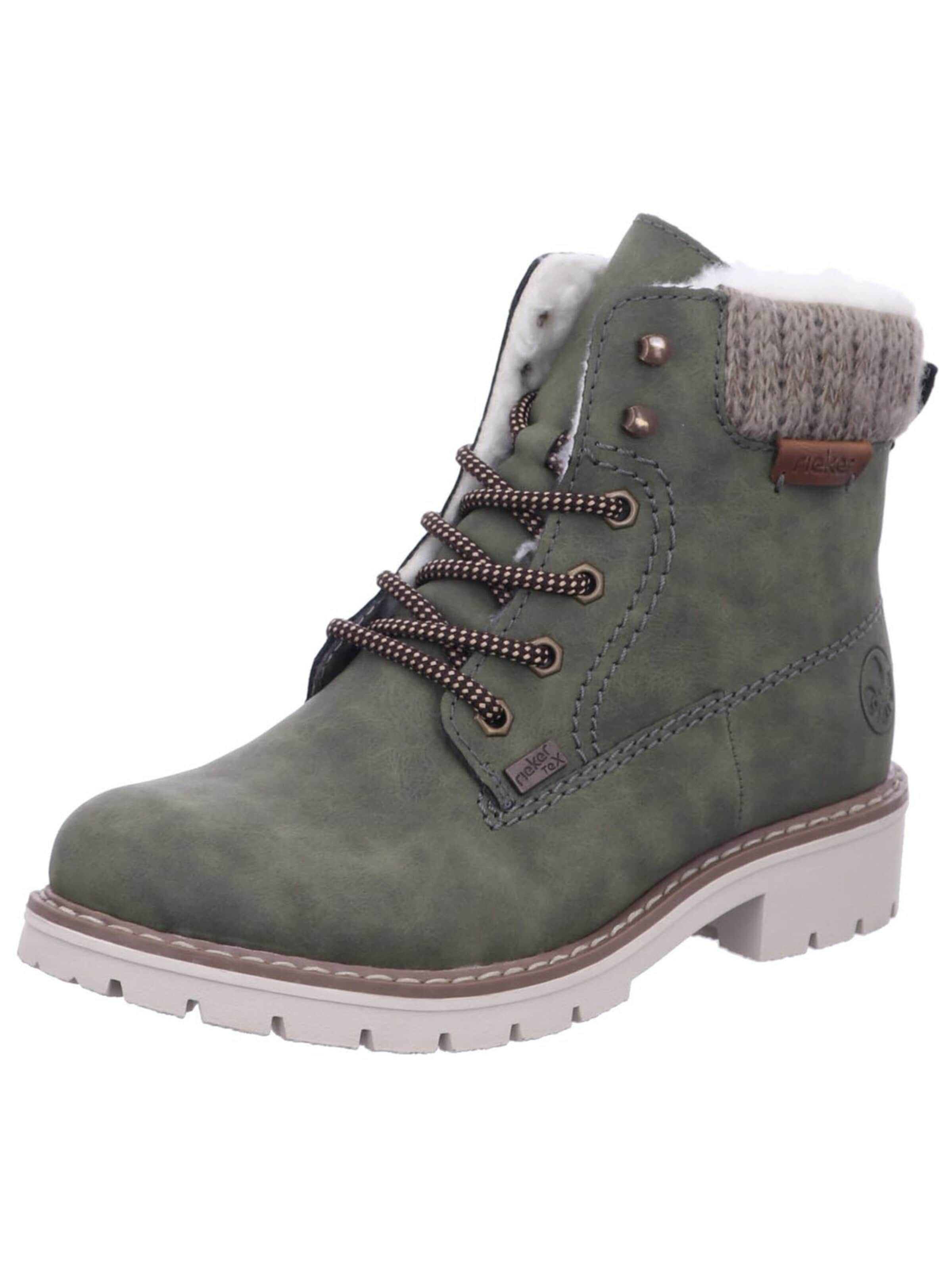 Boots di Rieker in verde: frontale